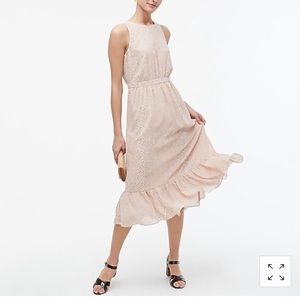 J Crew snakeskin midi dress-NWT